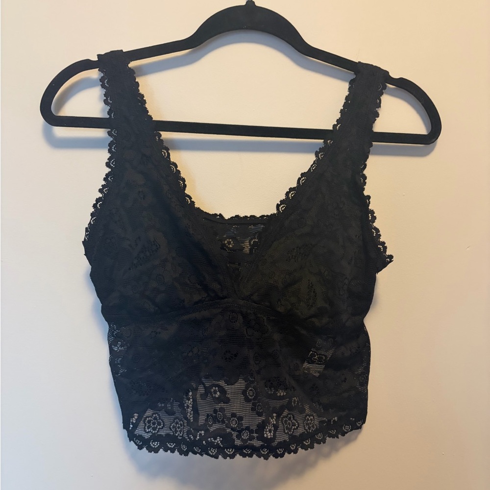 NWT Aerie Stretch Lace Bra Top - M
